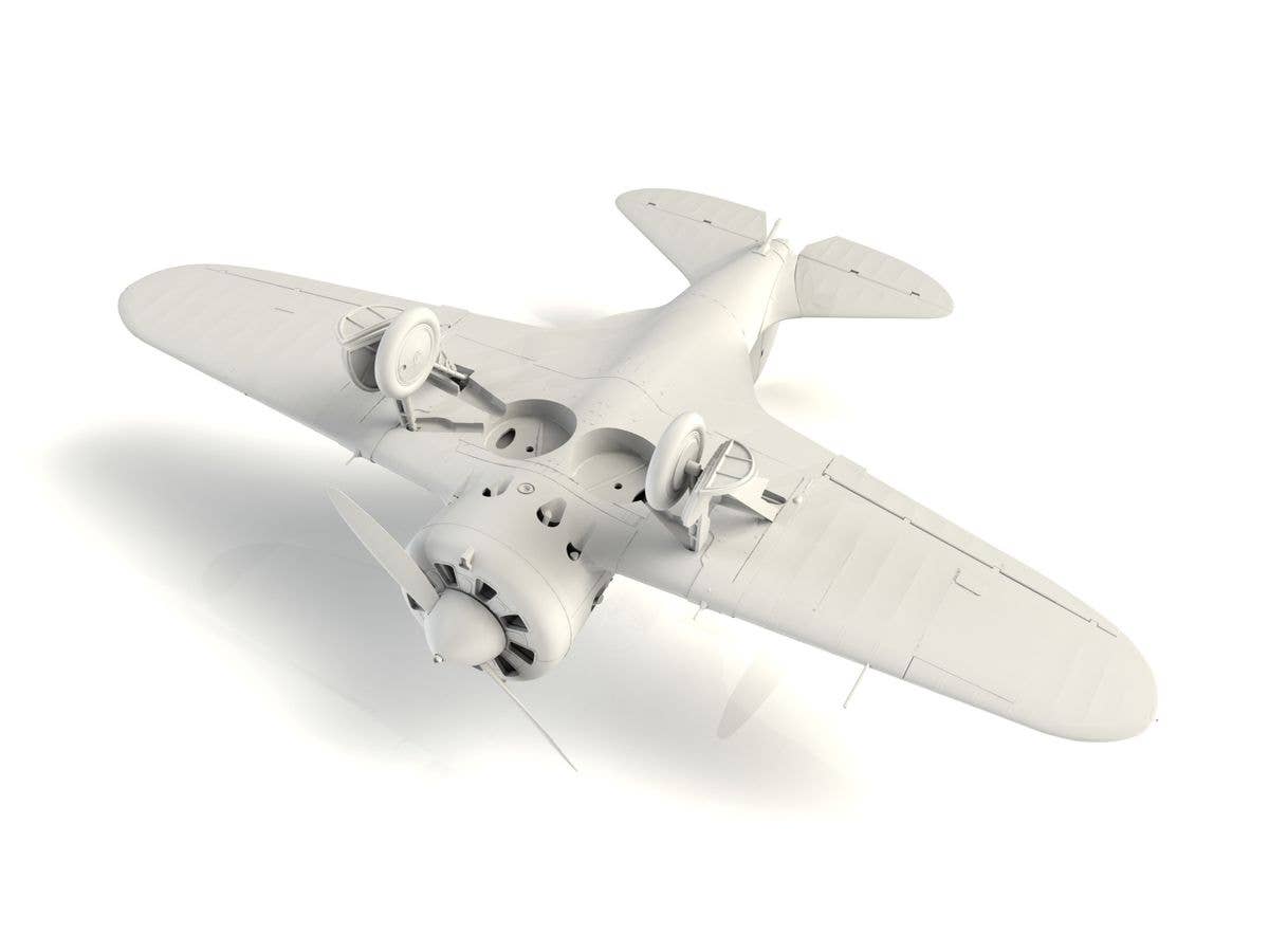 ICM 1/32 I-16 type 10, WWII Soviet Fighter | 4823044405800