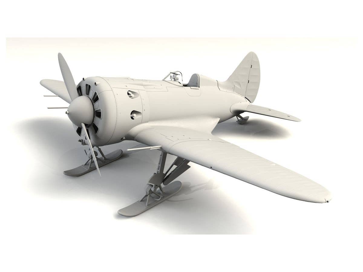 ICM 1/32 I-16 type 17, WWII Soviet Fighter | 4823044405817