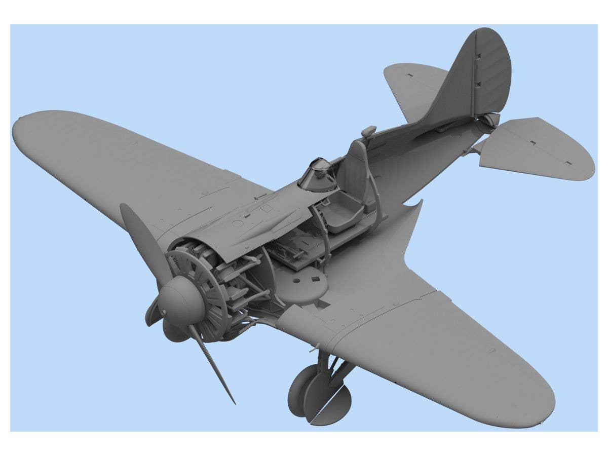 ICM 1/32 I-16 type 24 with Soviet Pilots (1939-1942) | 4823044405831
