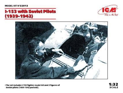 ICM I-153 with Soviet Pilots (1939-1942) 1/32 Scale | 4823044406357
