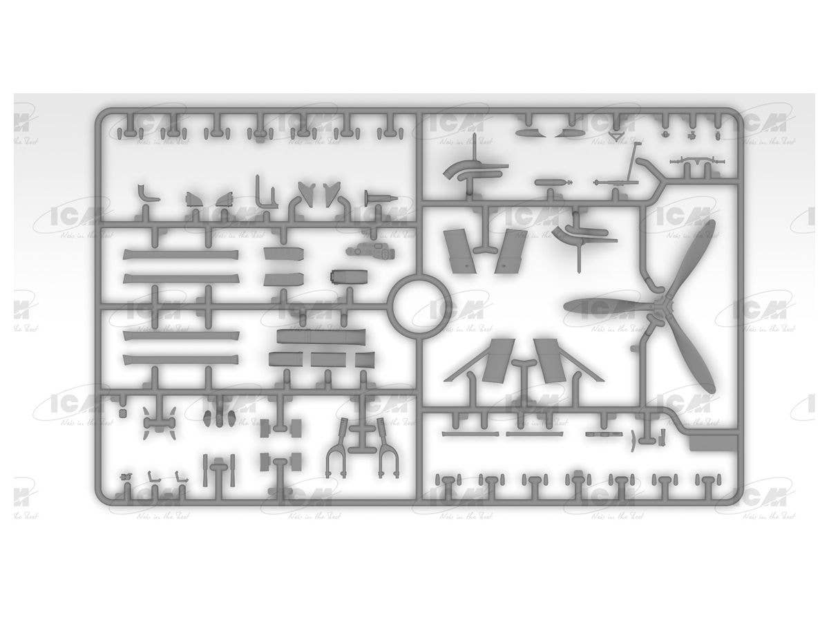 ICM 1/32 CR. 42 Falco - WWII Italian Fighter | 4823044406395