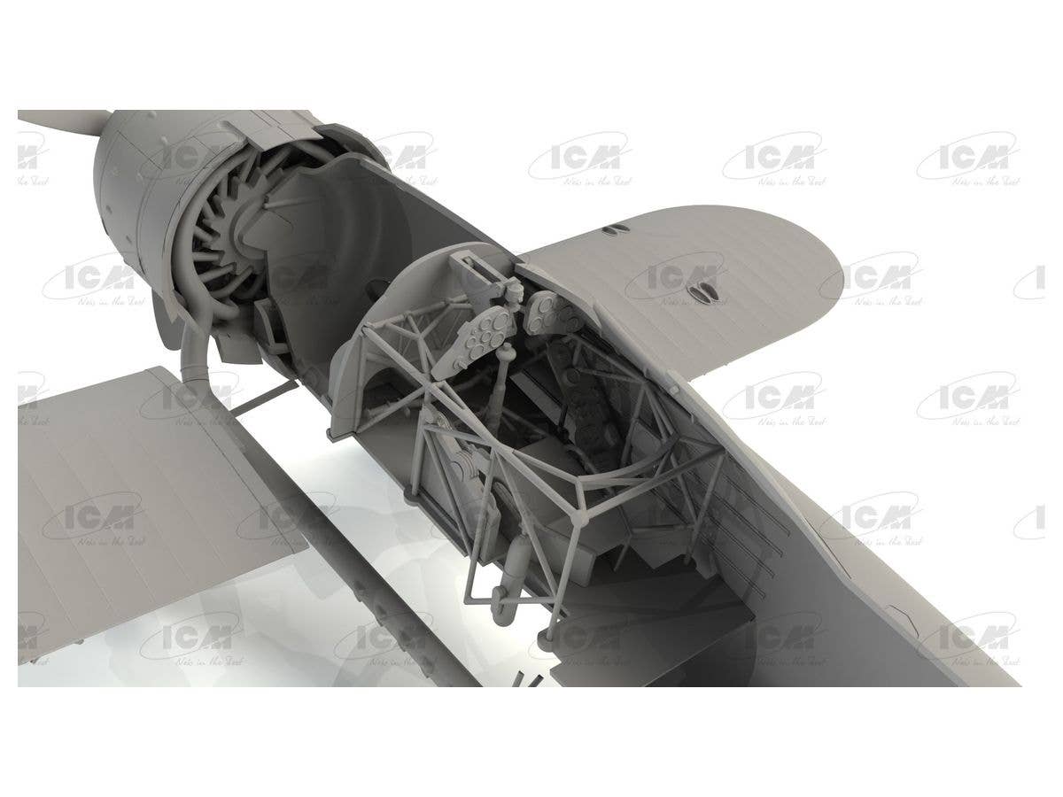 ICM 1/32 CR. 42 Falco - WWII Italian Fighter | 4823044406395