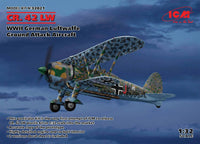 ICM CR. 42 LW , WWII German Luftwaffe Ground Attack Aircraft (100% new molds) | 4823044406401