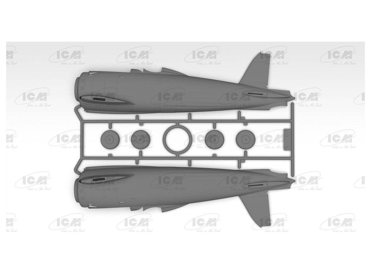 ICM CR. 42 LW , WWII German Luftwaffe Ground Attack Aircraft (100% new molds) | 4823044406401