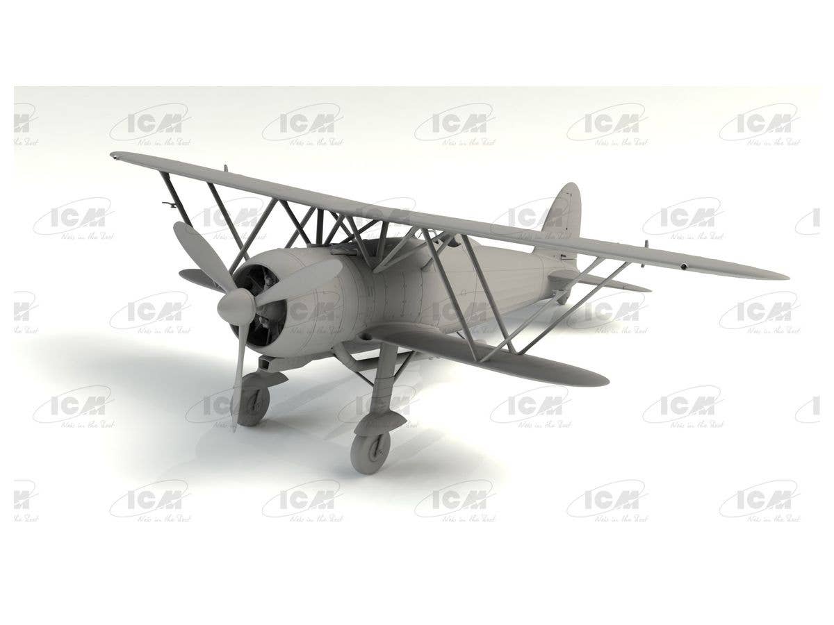 ICM CR. 42 LW , WWII German Luftwaffe Ground Attack Aircraft (100% new molds) | 4823044406401