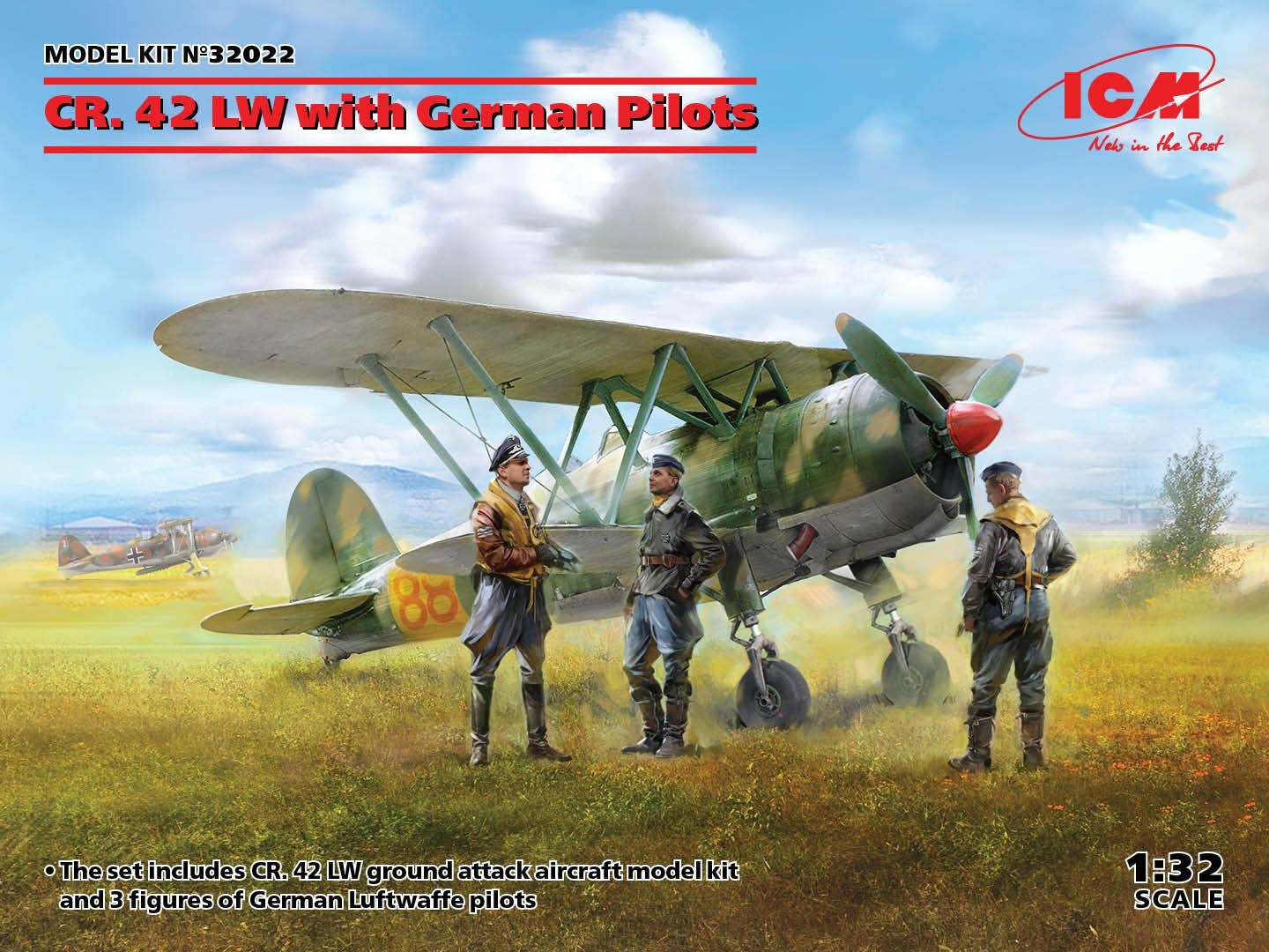 CR. 42 LW with German Pilots | 4823044406418