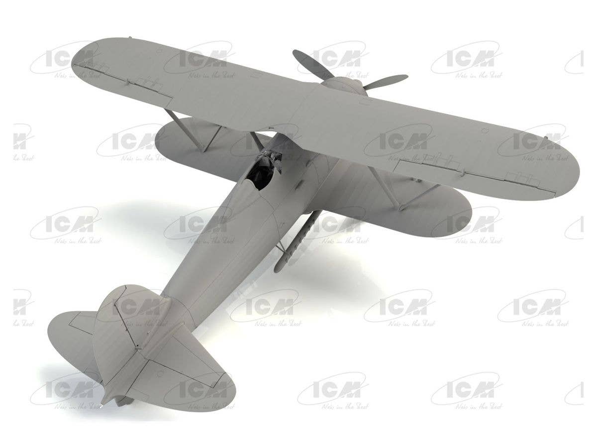 ICM 1/32 CR. 42 Falco with Italian Pilots in tropical uniform | 4823044407828