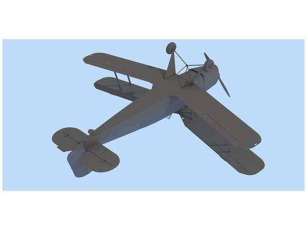 ICM 1/32 Bucker Bu 131D, WWII German Training Aircraft | 4823044405015