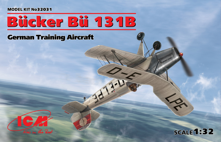 ICM 1/32 Bcker B 131B, German Training Aircraft | 4823044405022