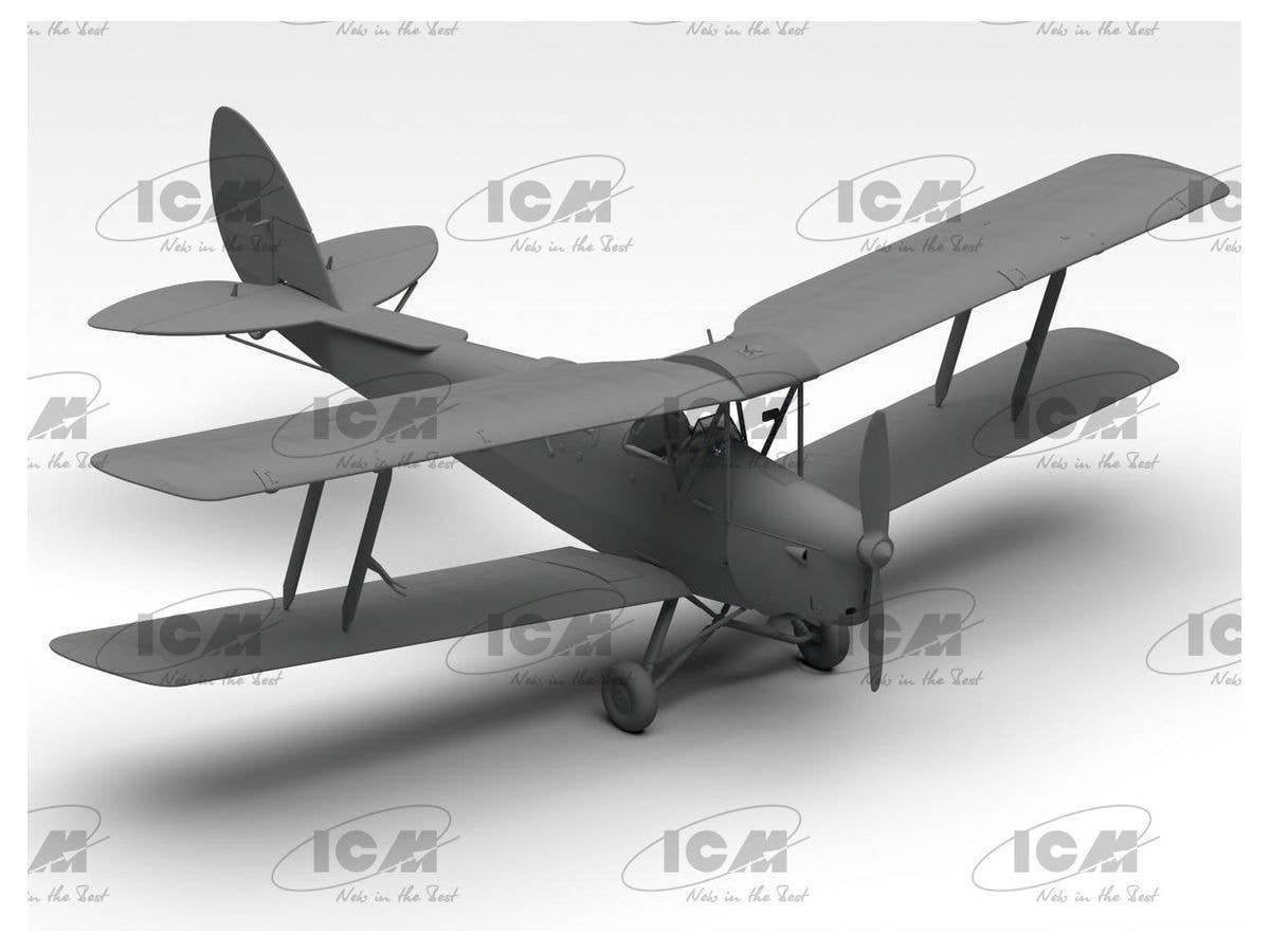 ICM 1/32 DH. 82A Tiger Moth with WWII RAF Cadets | 4823044407798