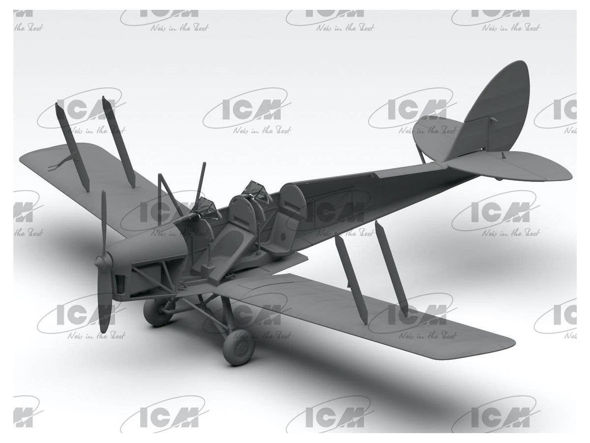 ICM 1/32 DH. 82A Tiger Moth with WWII RAF Cadets | 4823044407798
