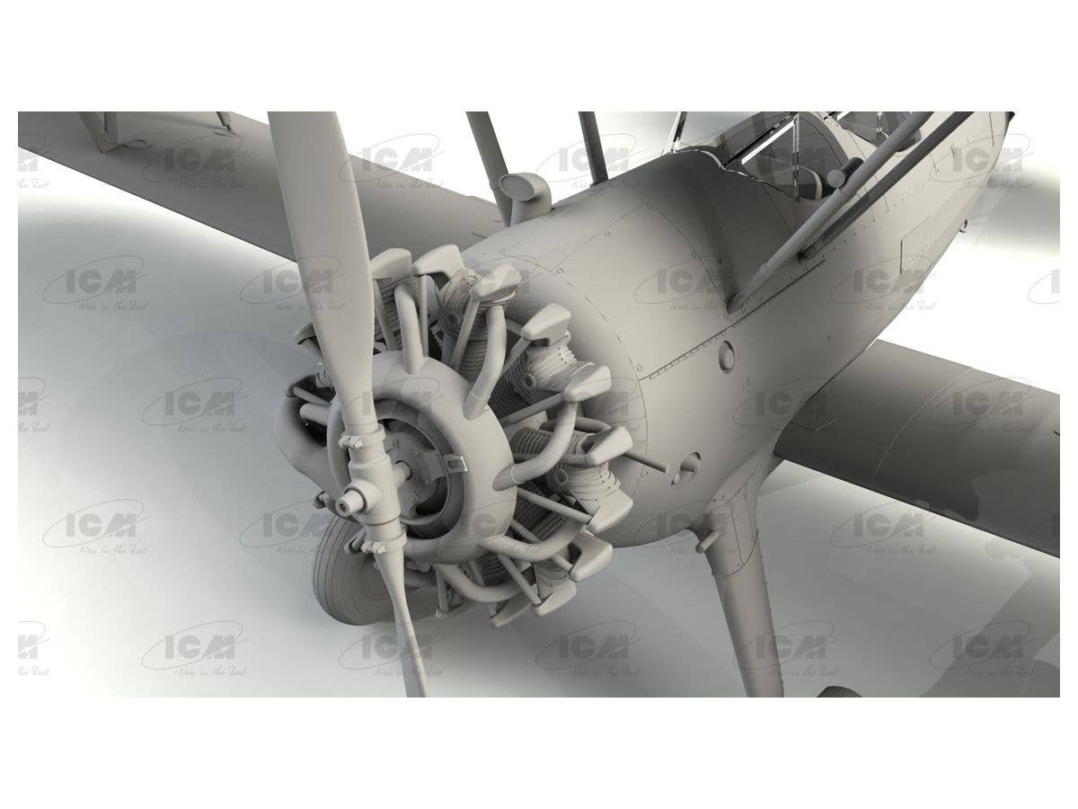 ICM 1/32 Stearman PT-13/N2S-2/5 Kaydet, American Training Aircraft | 4823044406449