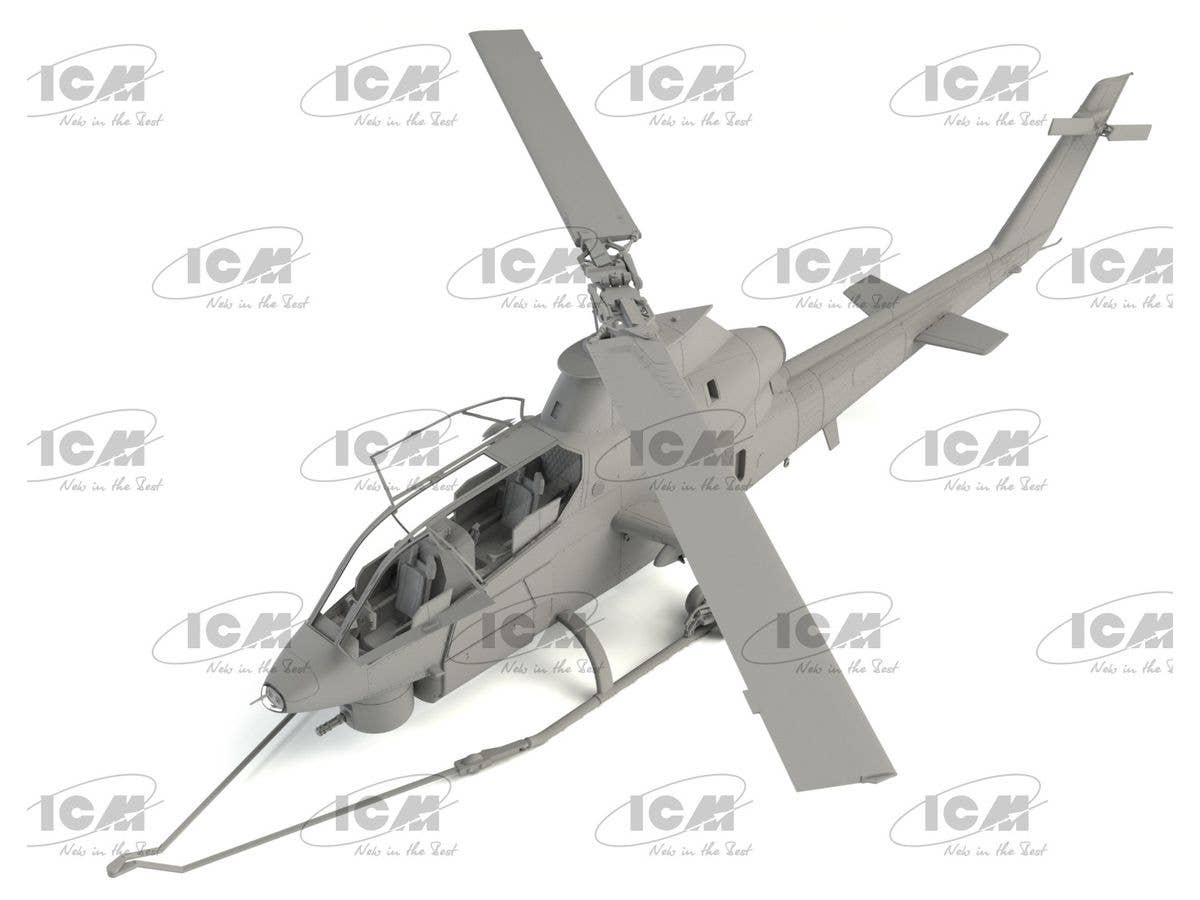 ICM 1/32 AH-1G Cobra (early production), US Attack Helicopter (100% new molds) | 4823044407750
