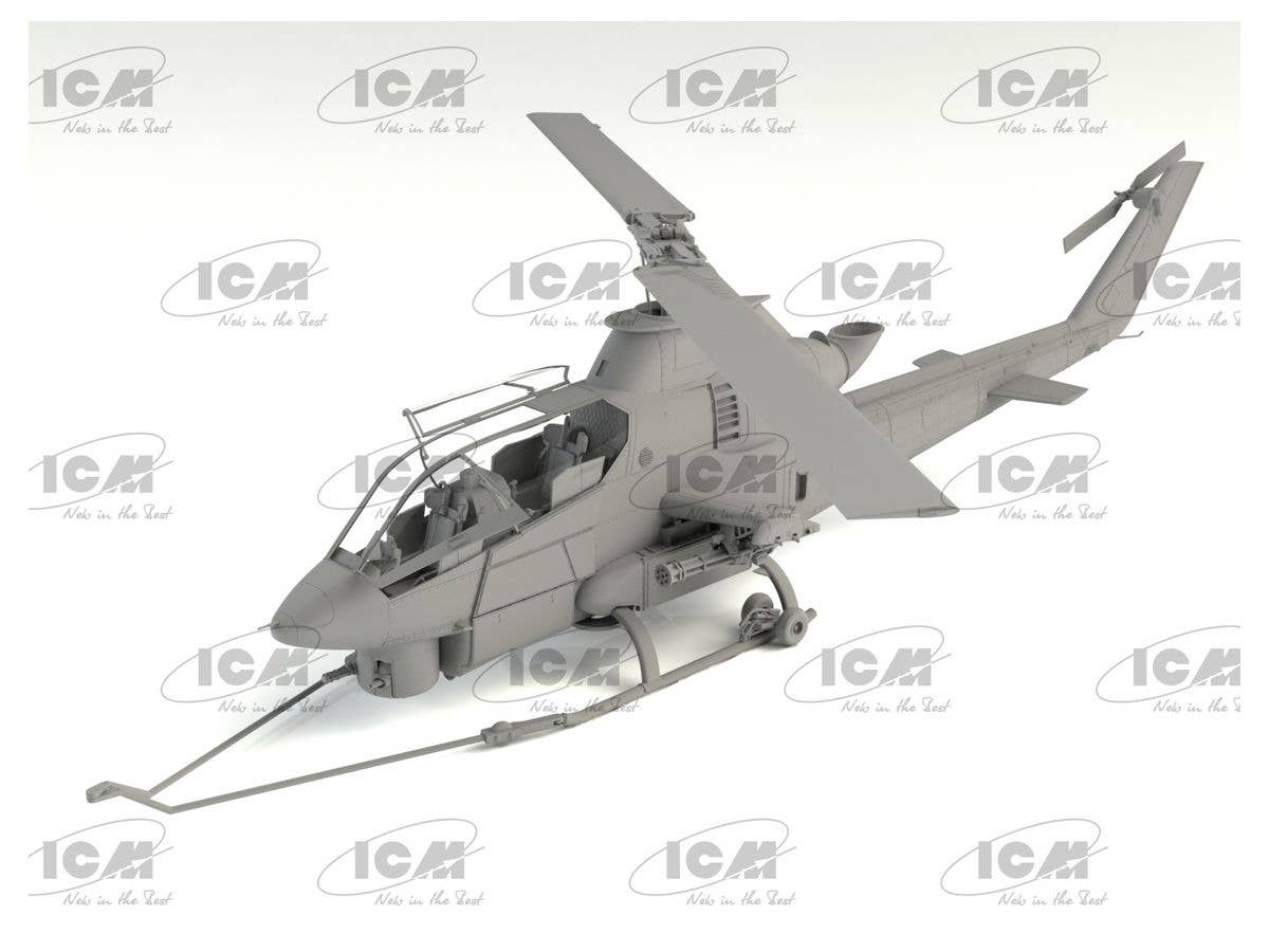 ICM 1/32 AH-1G Cobra (late production), US Attack Helicopter | 4823044407767