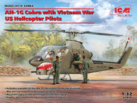 ICM 1/32 AH-1G Cobra with Vietnam War US Helicopter Pilots | 4823044407774
