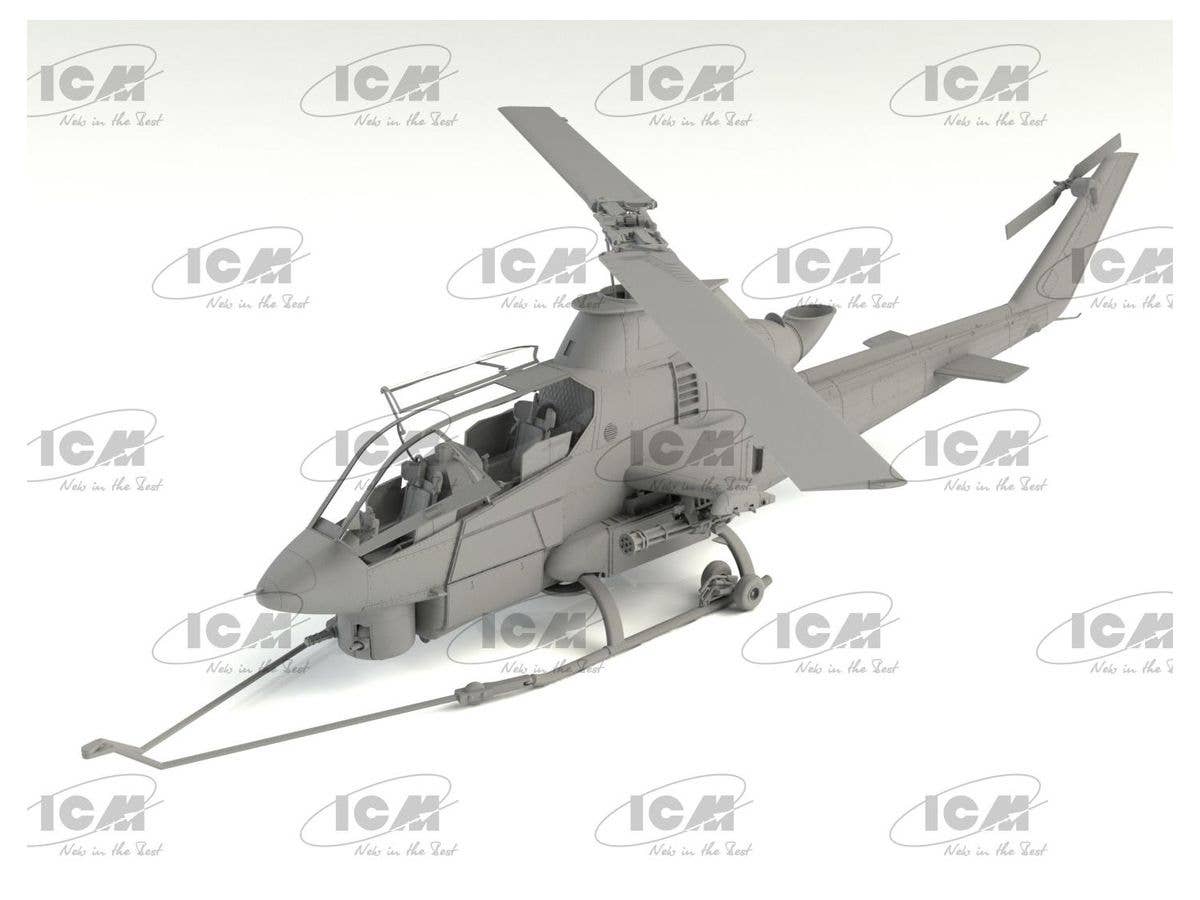 ICM 1/32 AH-1G Cobra with Vietnam War US Helicopter Pilots | 4823044407774
