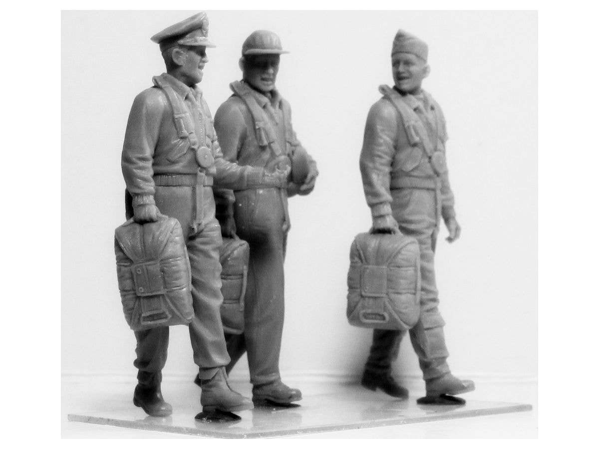 ICM 1/32 USAAF Pilots (1941-1945) (3 figures) (100% new molds) | 4823044405503