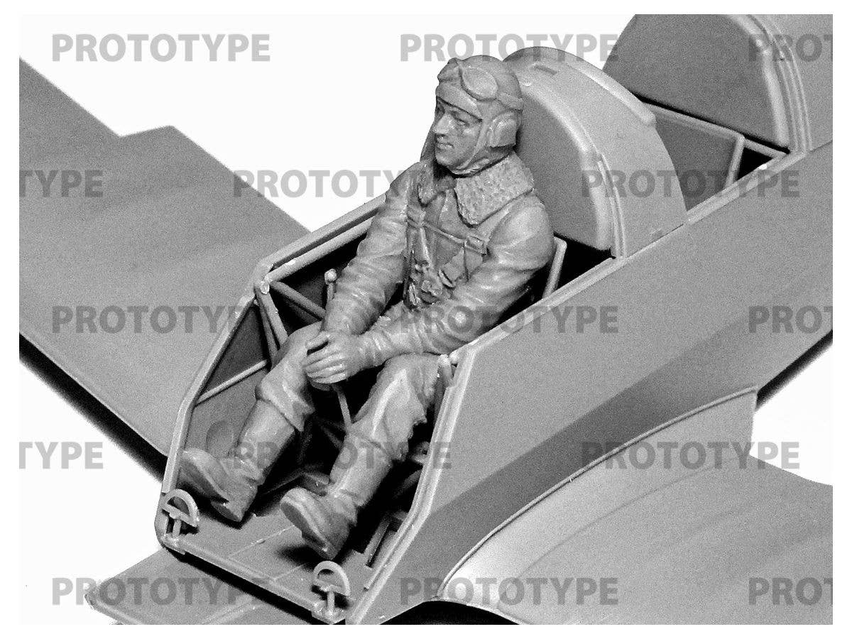 ICM 1/32 WWII Axis Pilots in the Cockpit (German, Italian & Japanese) | 4823044408023
