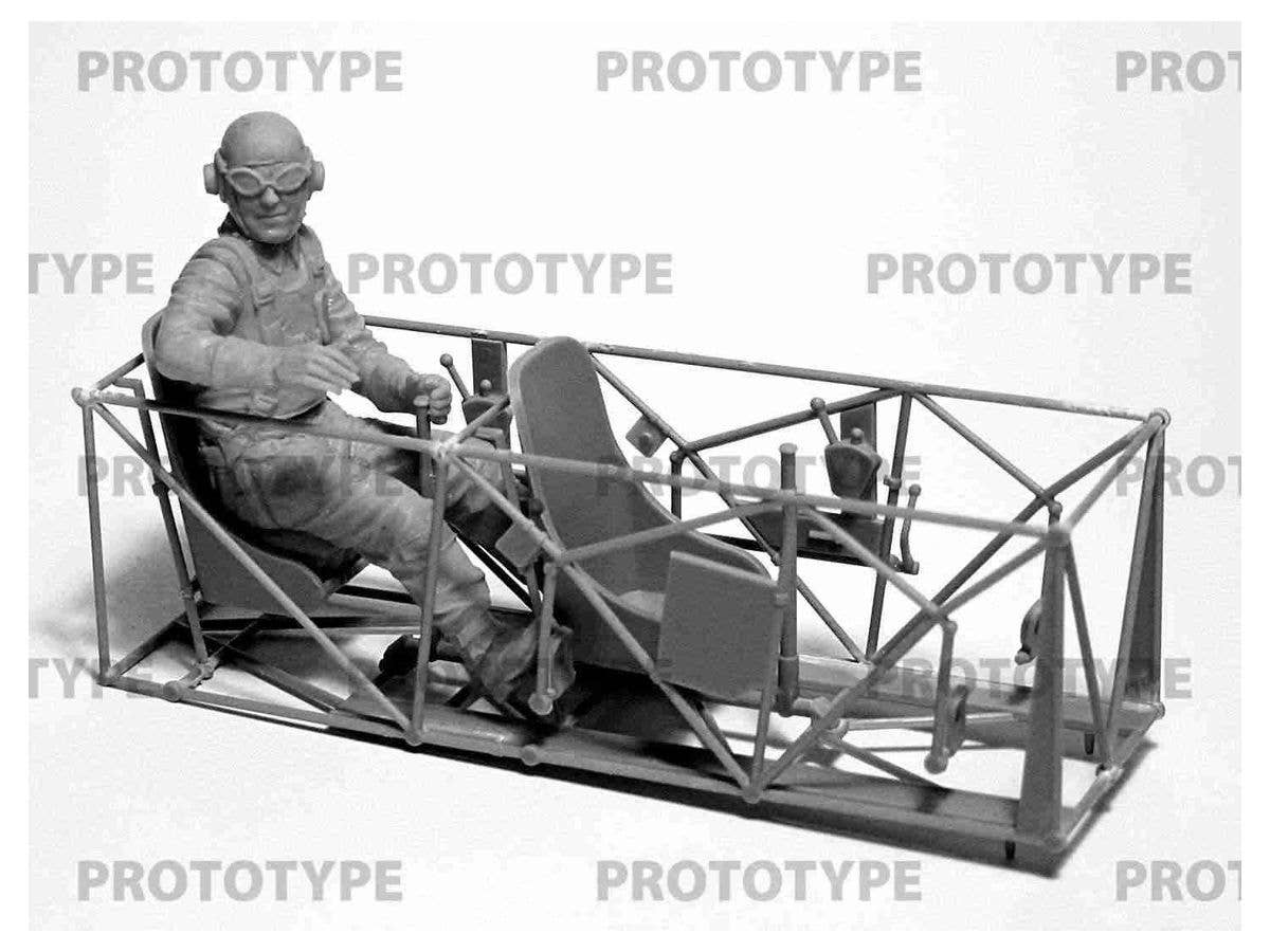 ICM 1/32 WWII Allies Pilots in the cockpit (British, American, Soviet) (100% new molds) | 4823044408030