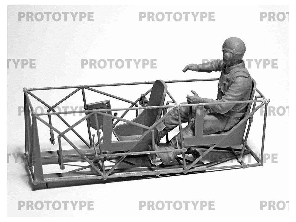 ICM 1/32 WWII Allies Pilots in the cockpit (British, American, Soviet) (100% new molds) | 4823044408030