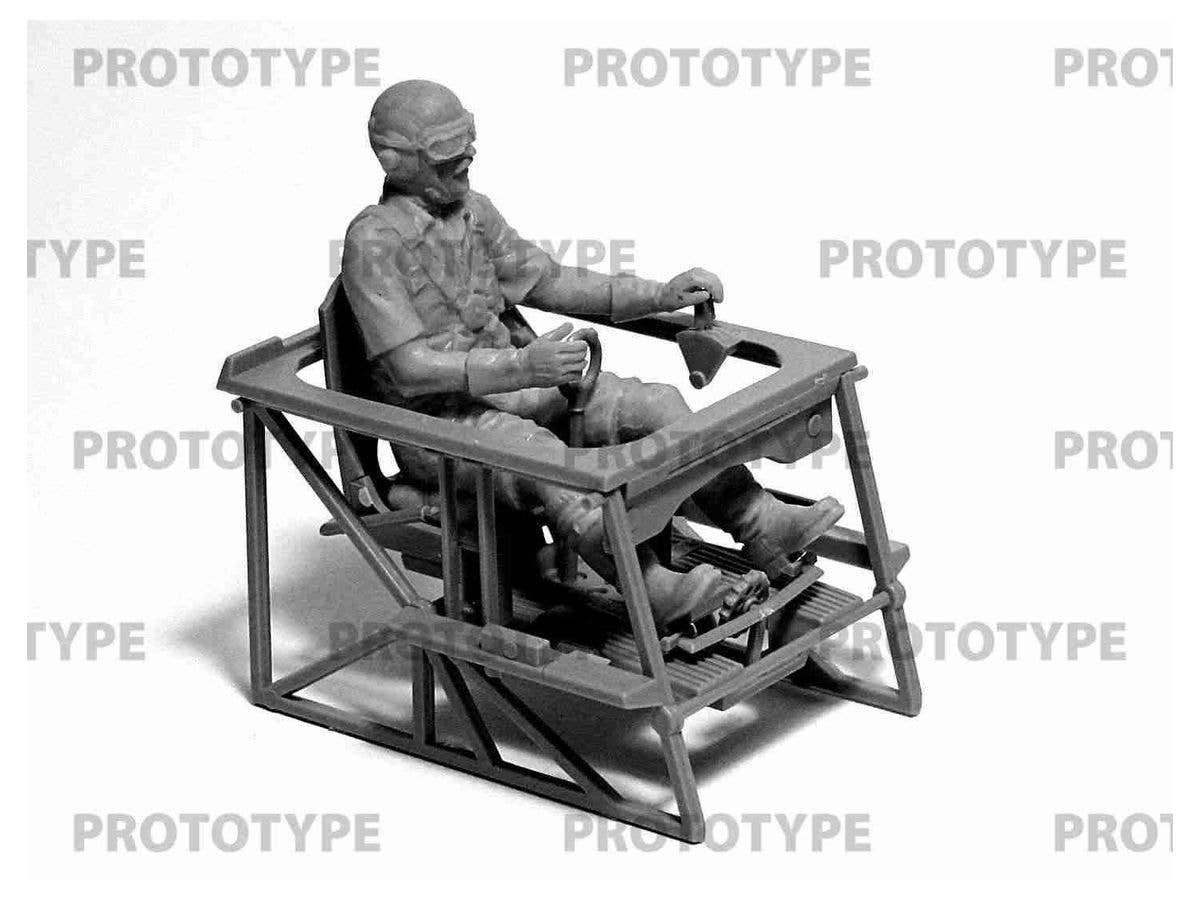 ICM 1/32 WWII Allies Pilots in the cockpit (British, American, Soviet) (100% new molds) | 4823044408030