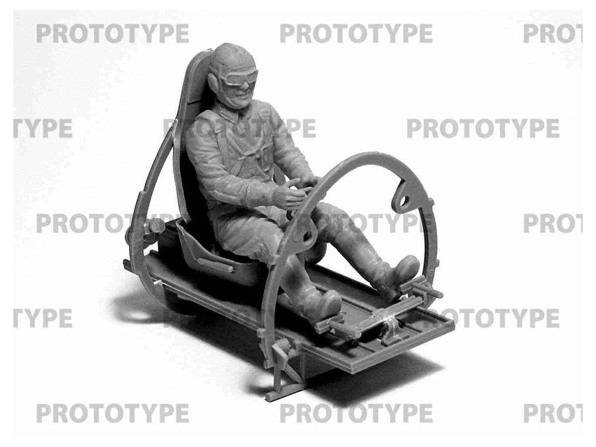 ICM 1/32 WWII Allies Pilots in the cockpit (British, American, Soviet) (100% new molds) | 4823044408030