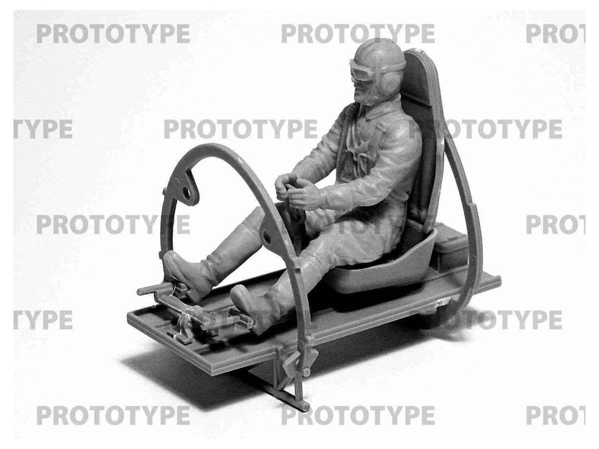 ICM 1/32 WWII Allies Pilots in the cockpit (British, American, Soviet) (100% new molds) | 4823044408030