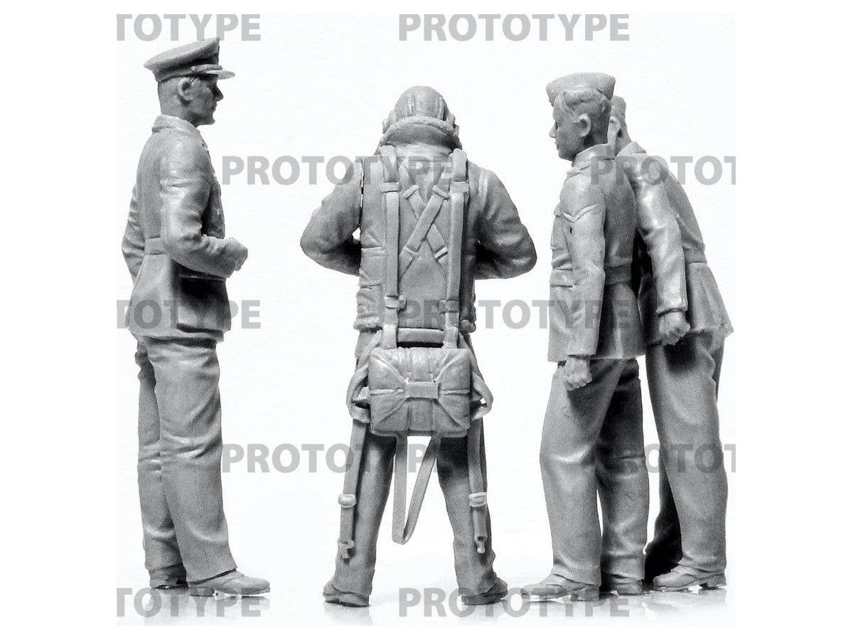 ICM 1/32 WWII RAF Cadets (100% new molds) | 4823044408047