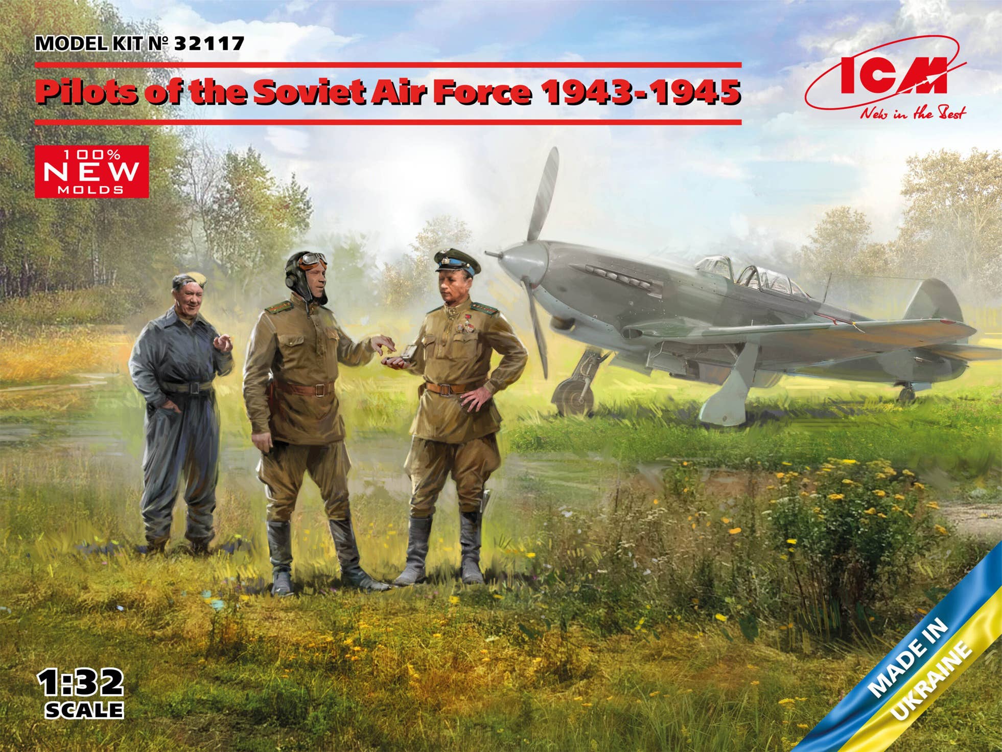 ICM 1/32 Pilots of the Soviet Air Force 1943-1945 | 4823044408986