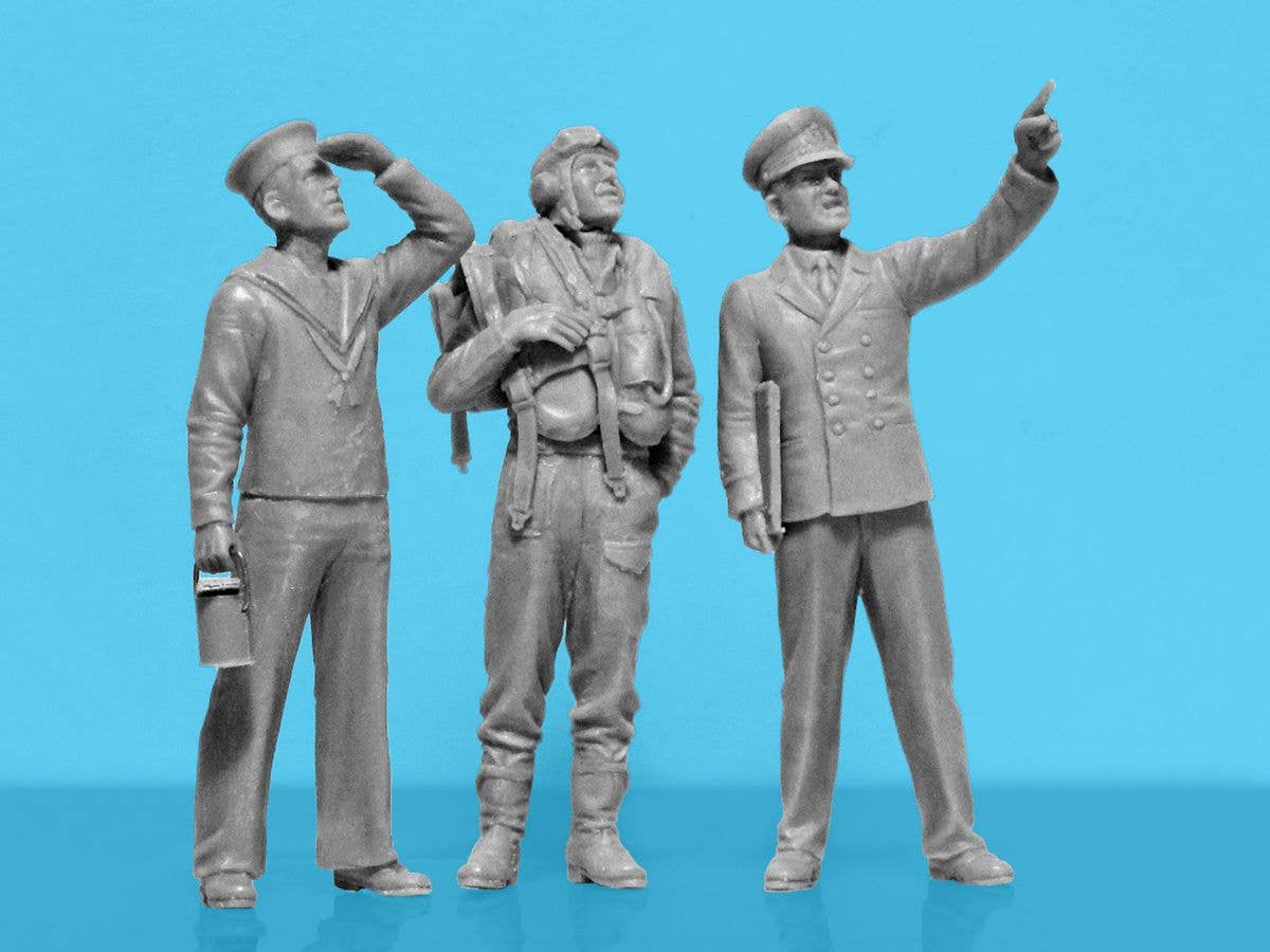 ICM 1/32 WWII Pilots of British Naval Aviation (100% new molds), Figure | 4823044409846