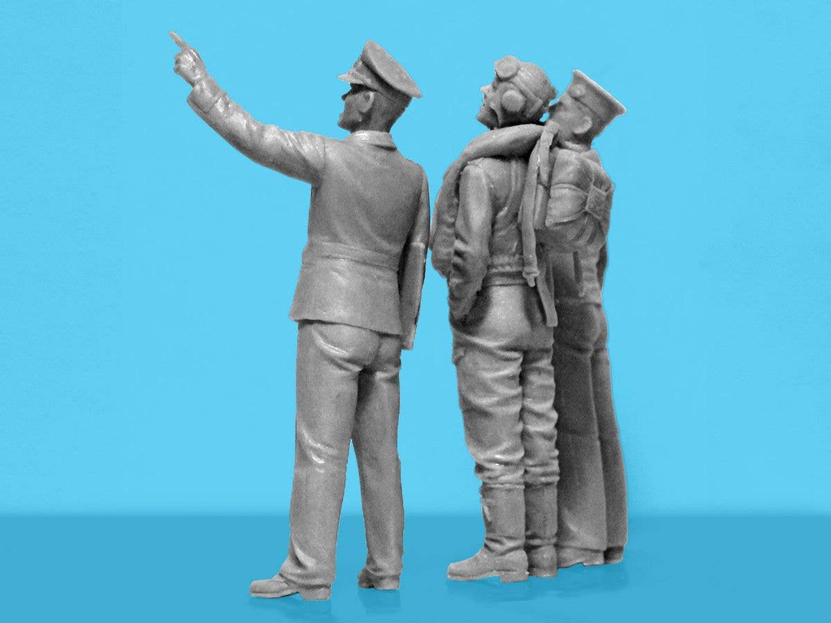 ICM 1/32 WWII Pilots of British Naval Aviation (100% new molds), Figure | 4823044409846