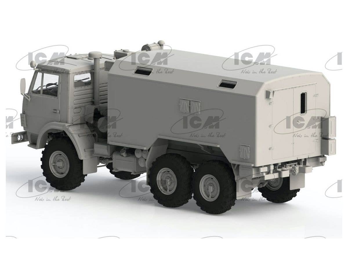 ICM 1/35 Soviet Six-Wheel Army Truck with Shelter | 4823044407941