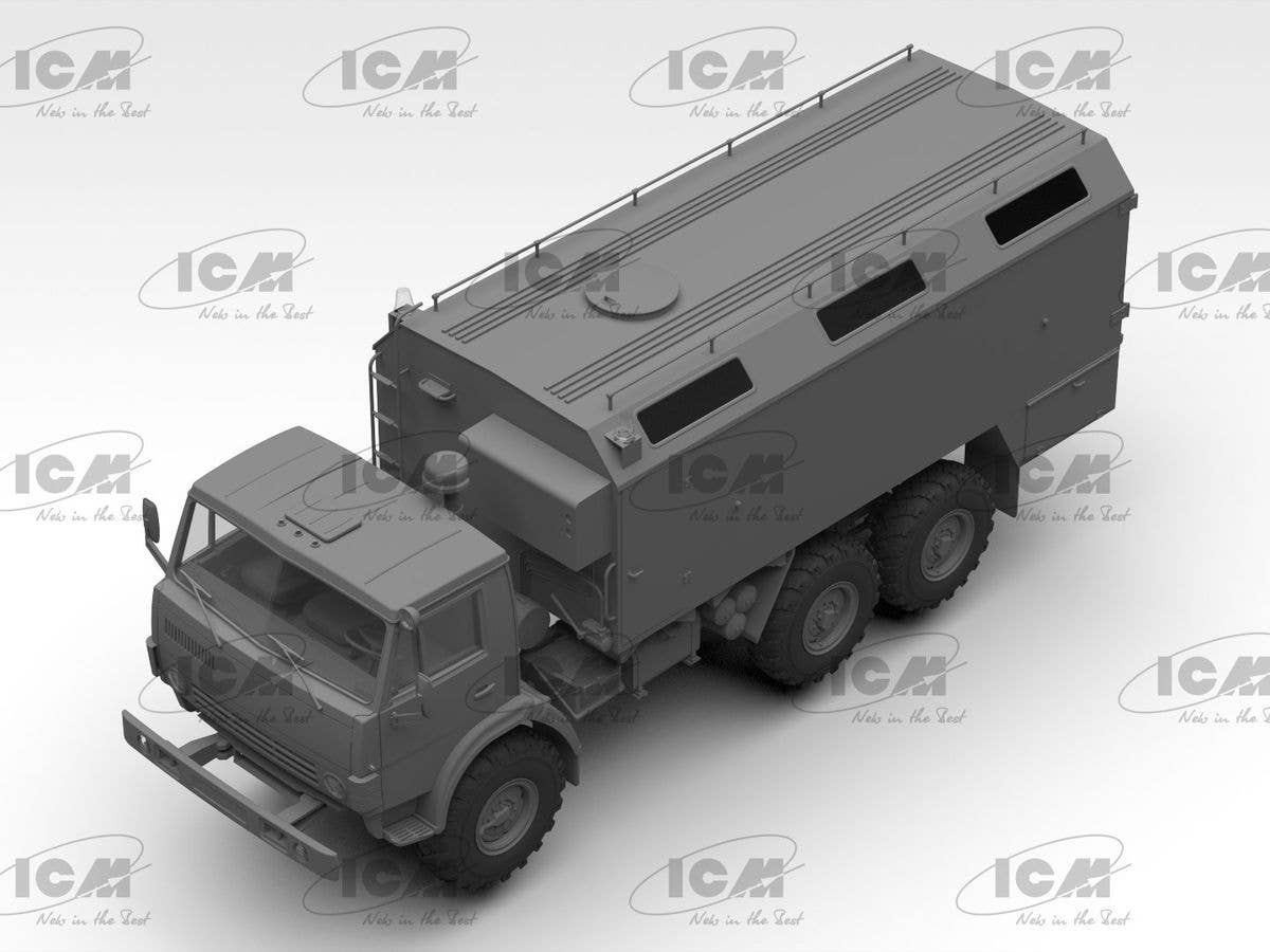 ICM 1/35 AR-2 (43105), Hose fire truck | 4823044408849