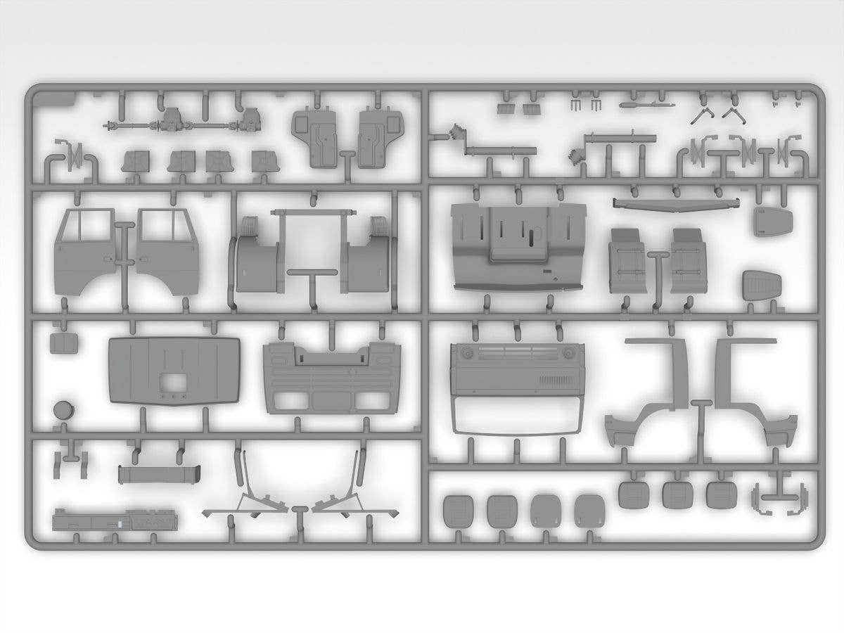 ICM 1/35 AR-2 (43105), Hose fire truck | 4823044408849