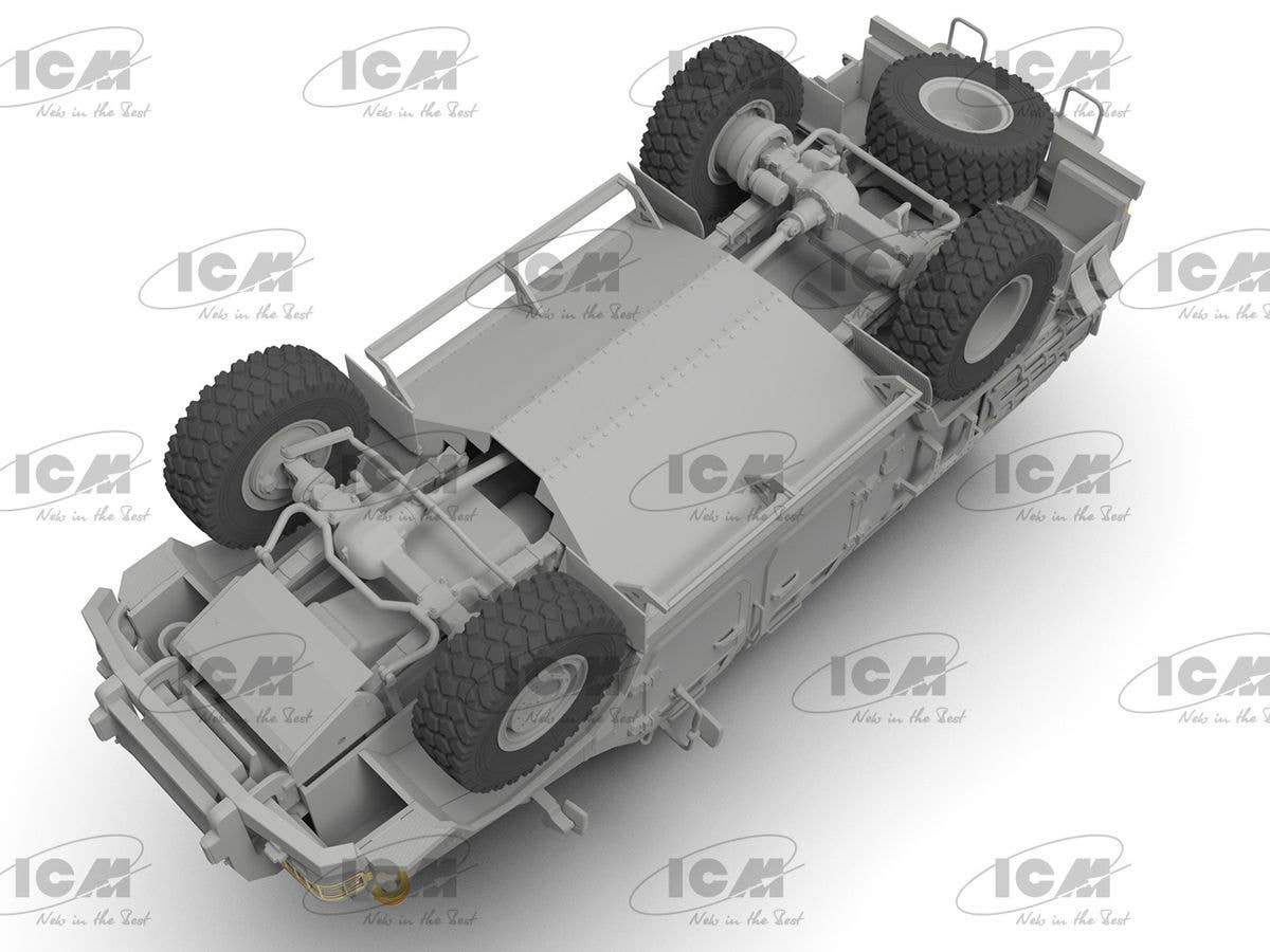ICM 1/35  'Kozak-2', Ukrainian MRAP-class Armored Vehicle (100% new molds), Vehicle | 4823044409563