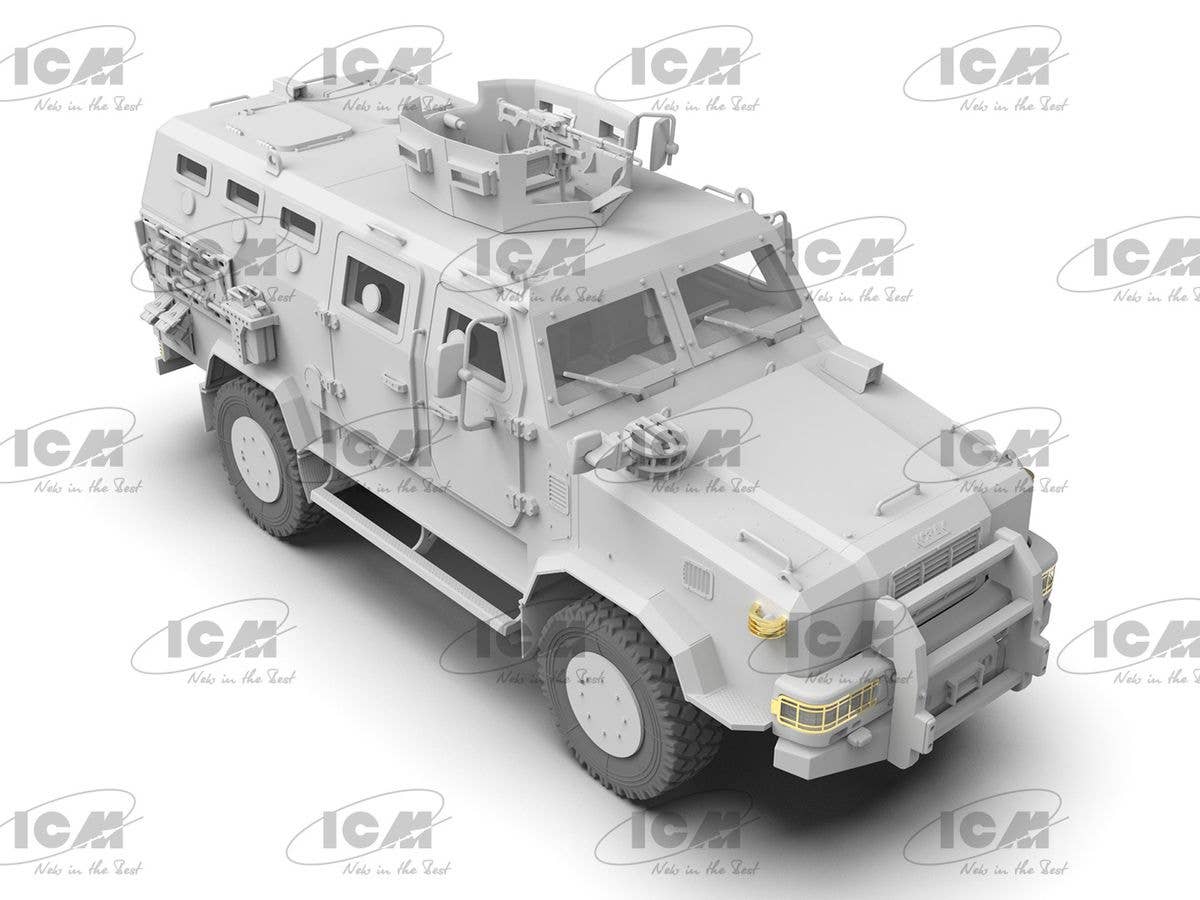 ICM 1/35 'Kozak-2' Ukrainian National Guard, Vehicle | 4823044409570
