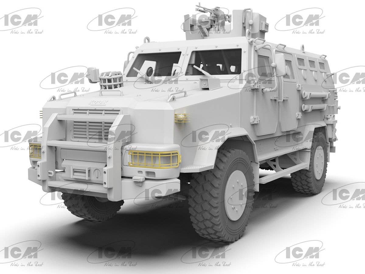 ICM 1/35 'Kozak-2' Ukrainian National Guard, Vehicle | 4823044409570
