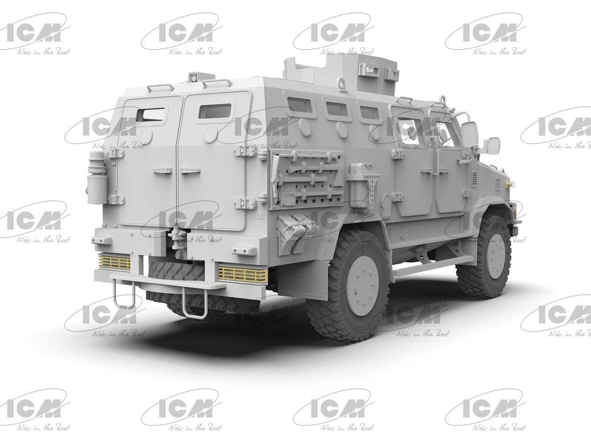 ICM 1/35 'Kozak-2' Ukrainian National Guard, Vehicle | 4823044409570