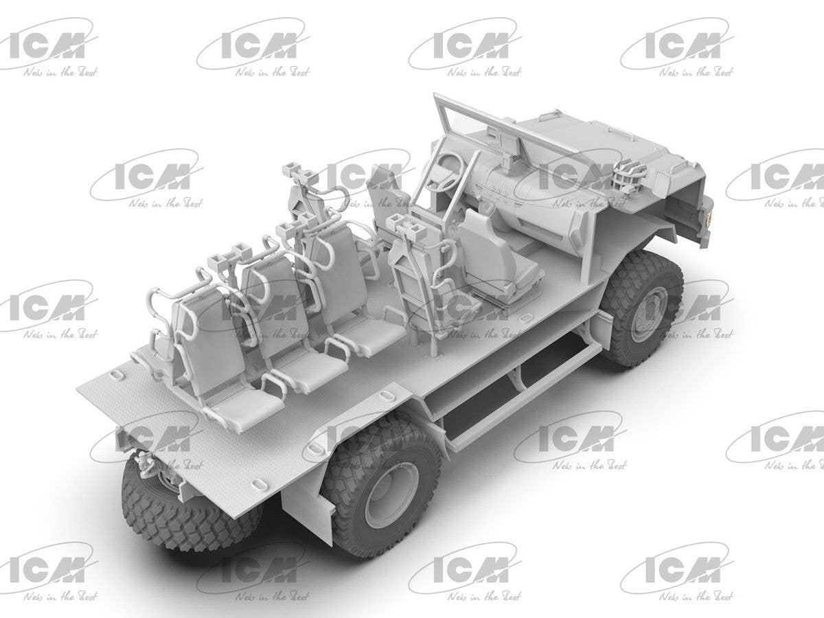 ICM 1/35 'Kozak-2' Ukrainian National Guard, Vehicle | 4823044409570