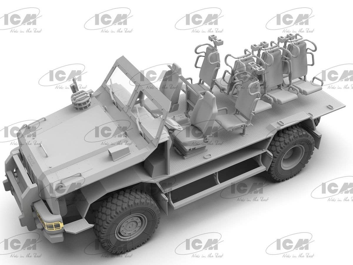 ICM 1/35 'Kozak-2' Ukrainian National Guard, Vehicle | 4823044409570