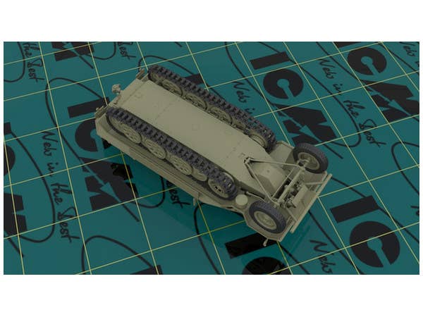 ICM 1/35 Sd.Kfz.251/1 Ausf.A, WWII German Armoured Personnel Carrier | 4823044404599