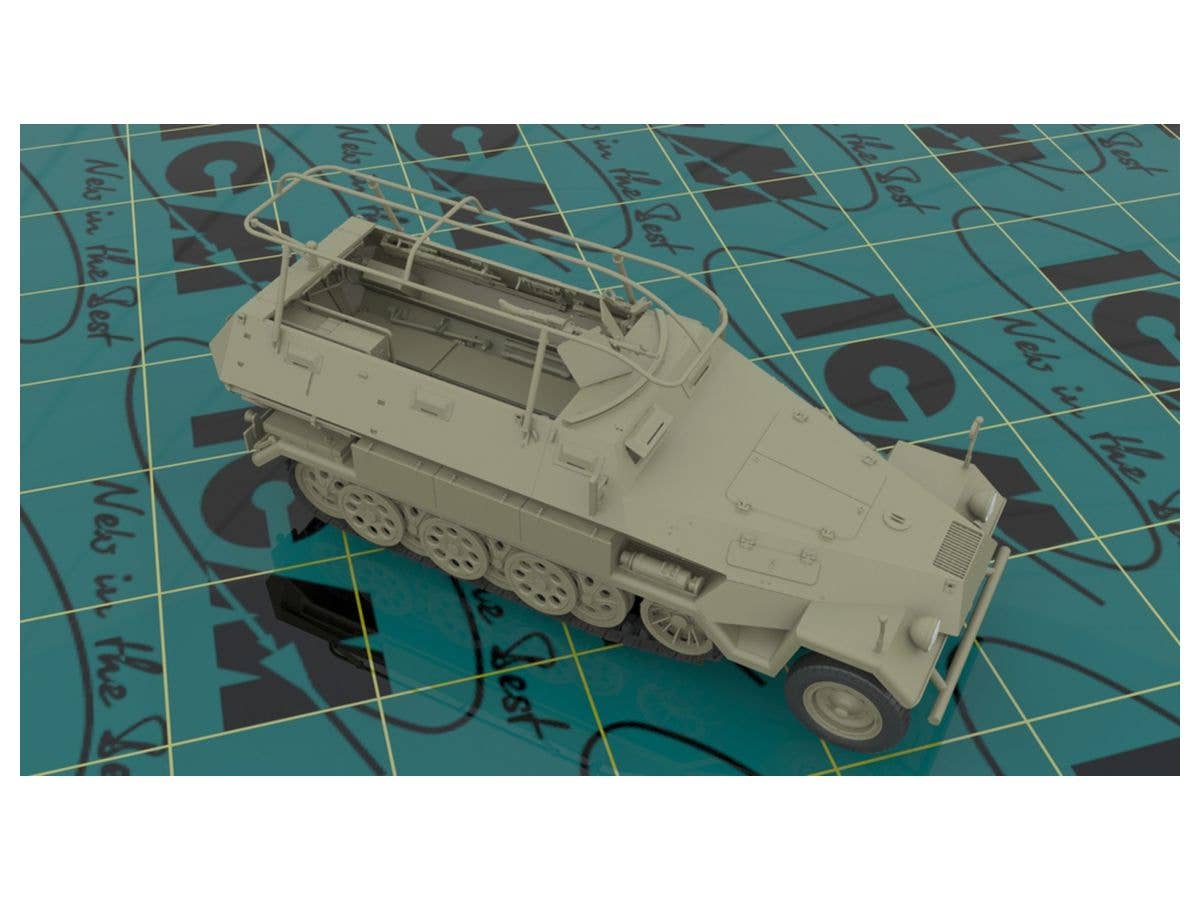 ICM 1/35 Sd.Kfz.251/6 Ausf.A with Crew | 4823044405893