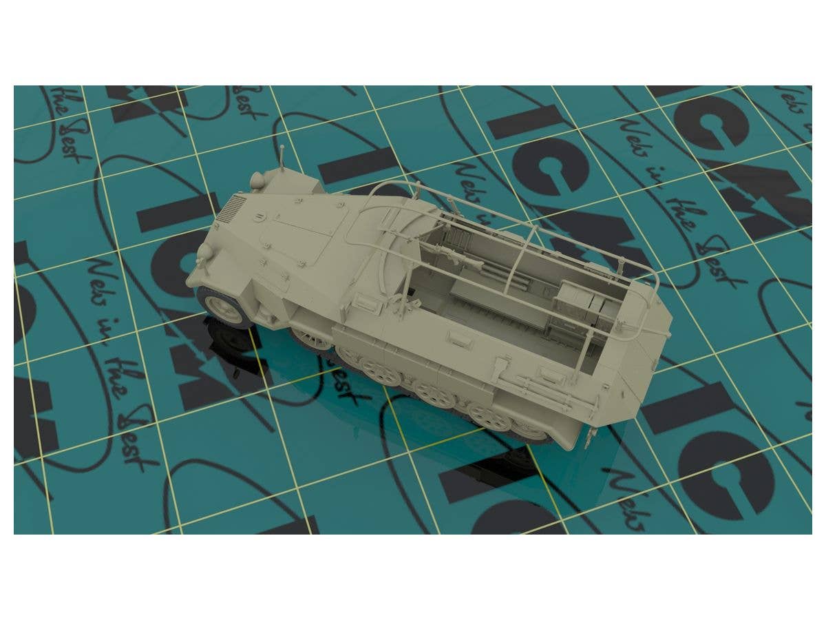ICM 1/35 Sd.Kfz.251/6 Ausf.A with Crew | 4823044405893