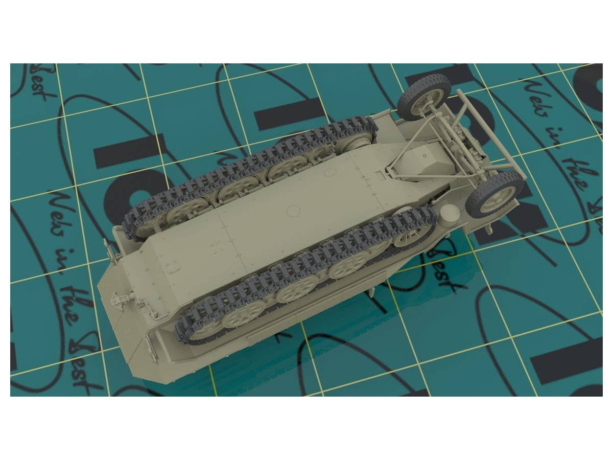 ICM 1/35 Sd.Kfz.251/6 Ausf.A with Crew | 4823044405893