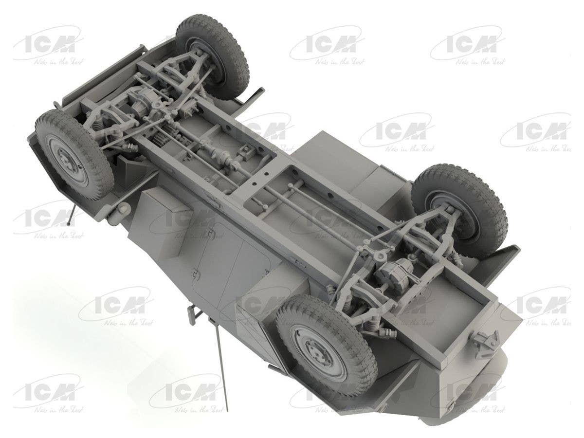 ICM 1/35 Sd.Kfz. 247 Ausf.B with Crew | 4823044407552