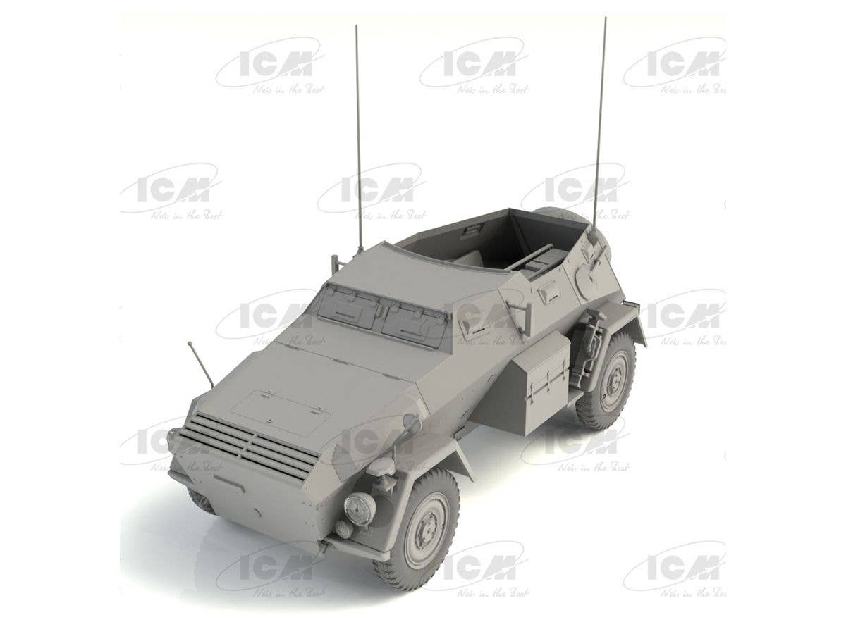 ICM 1/35 Sd.Kfz. 247 Ausf.B with Crew | 4823044407552
