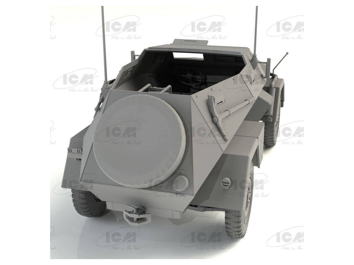 ICM 1/35 Sd.Kfz. 247 Ausf.B with Crew | 4823044407552