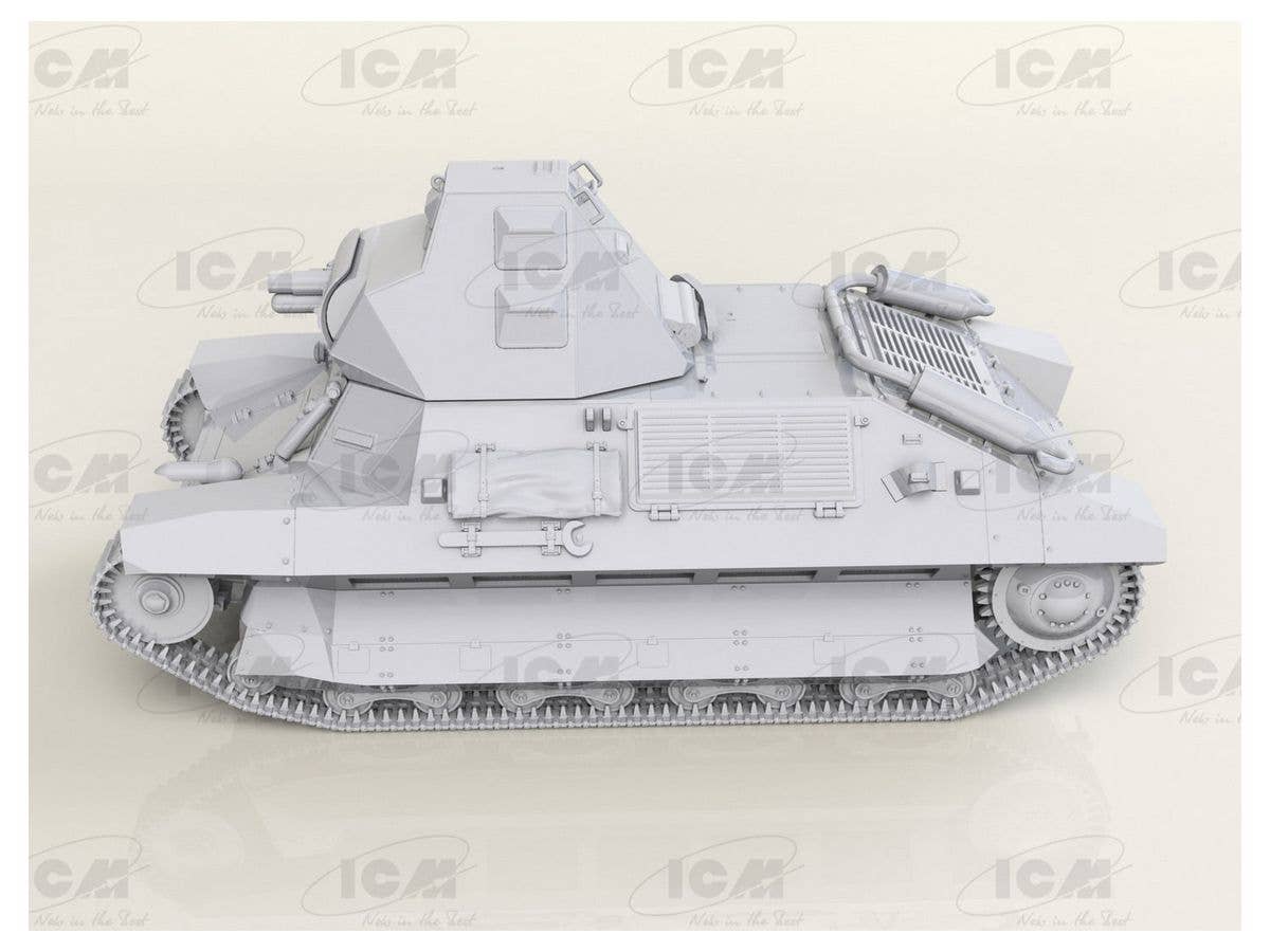 ICM 1/35 FCM 36, WWII French Light Tank (100% new molds) | 4823044406463