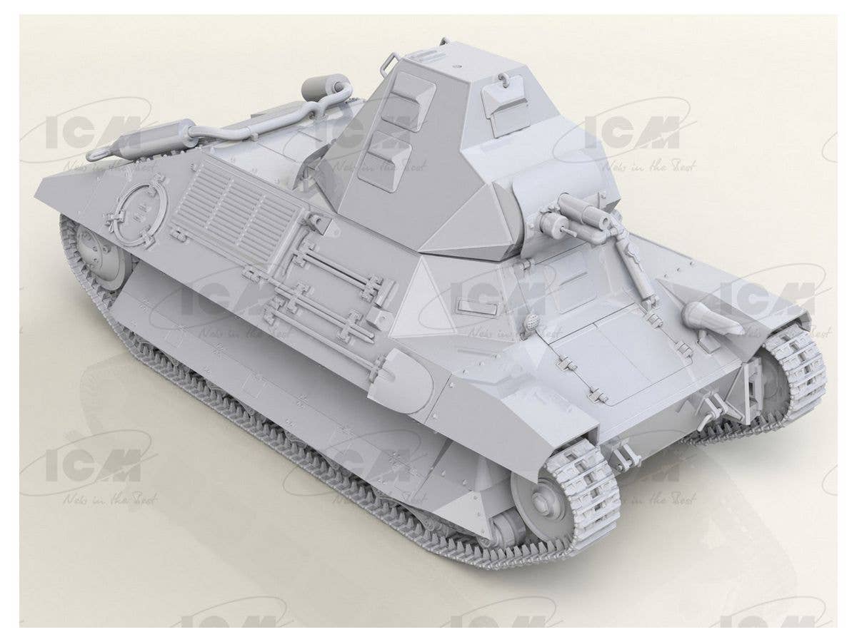 ICM 1/35 FCM 36, French Light Tank in German Service | 4823044407989