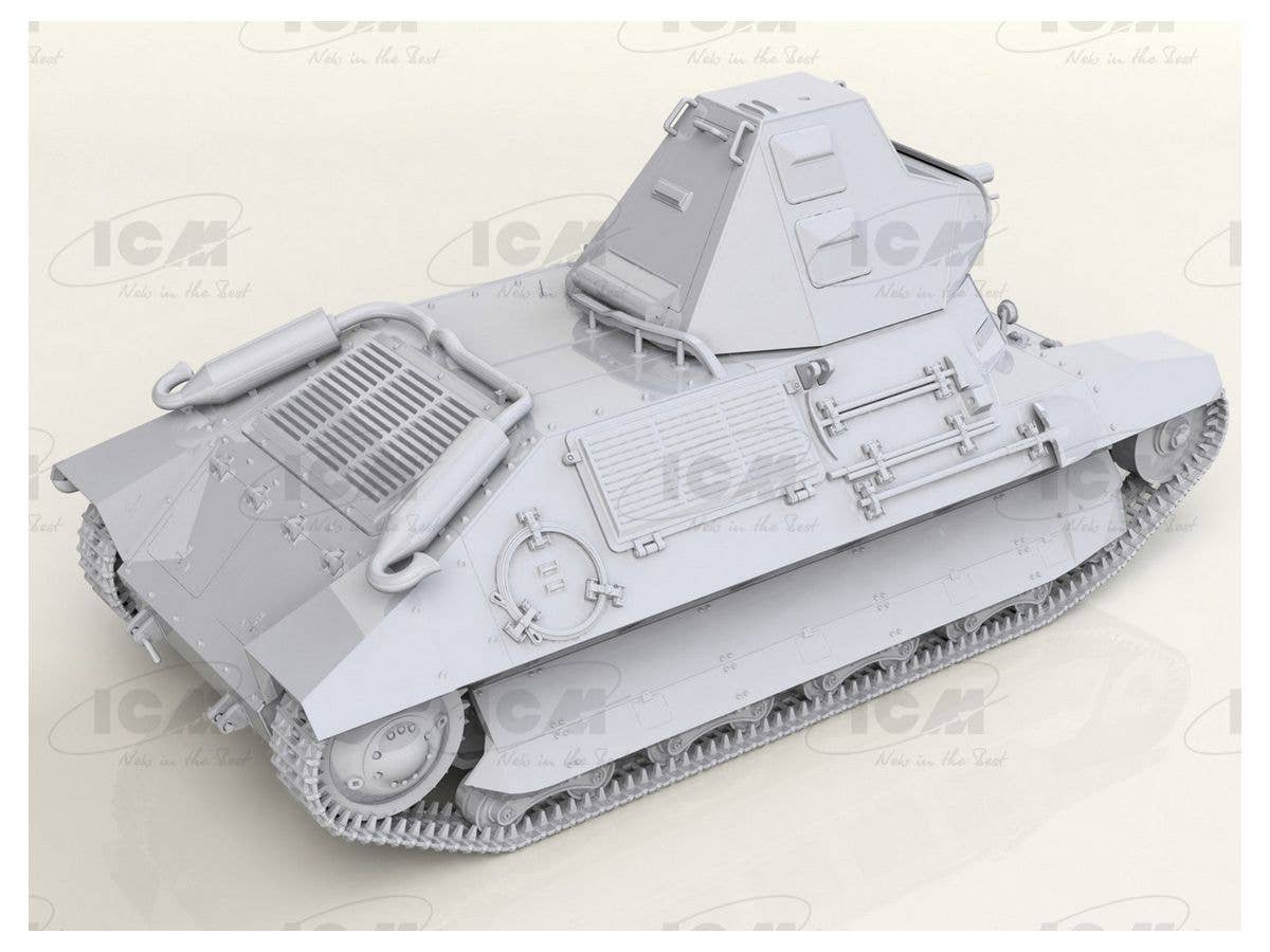 ICM 1/35 FCM 36, French Light Tank in German Service | 4823044407989
